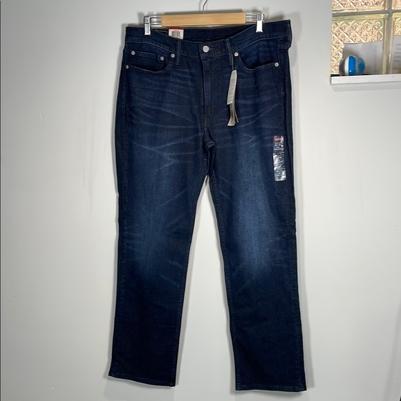 Levi's Blue 514 Straight Jeans Classic Indigo Vintage 2015 New With Tag - Picture 1 of 13